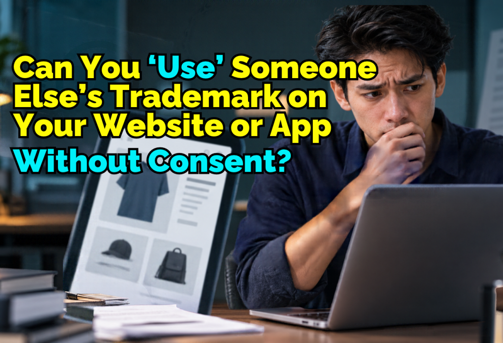 Can You “Use” Someone Else’s Trademark on Your Website or App without consent?